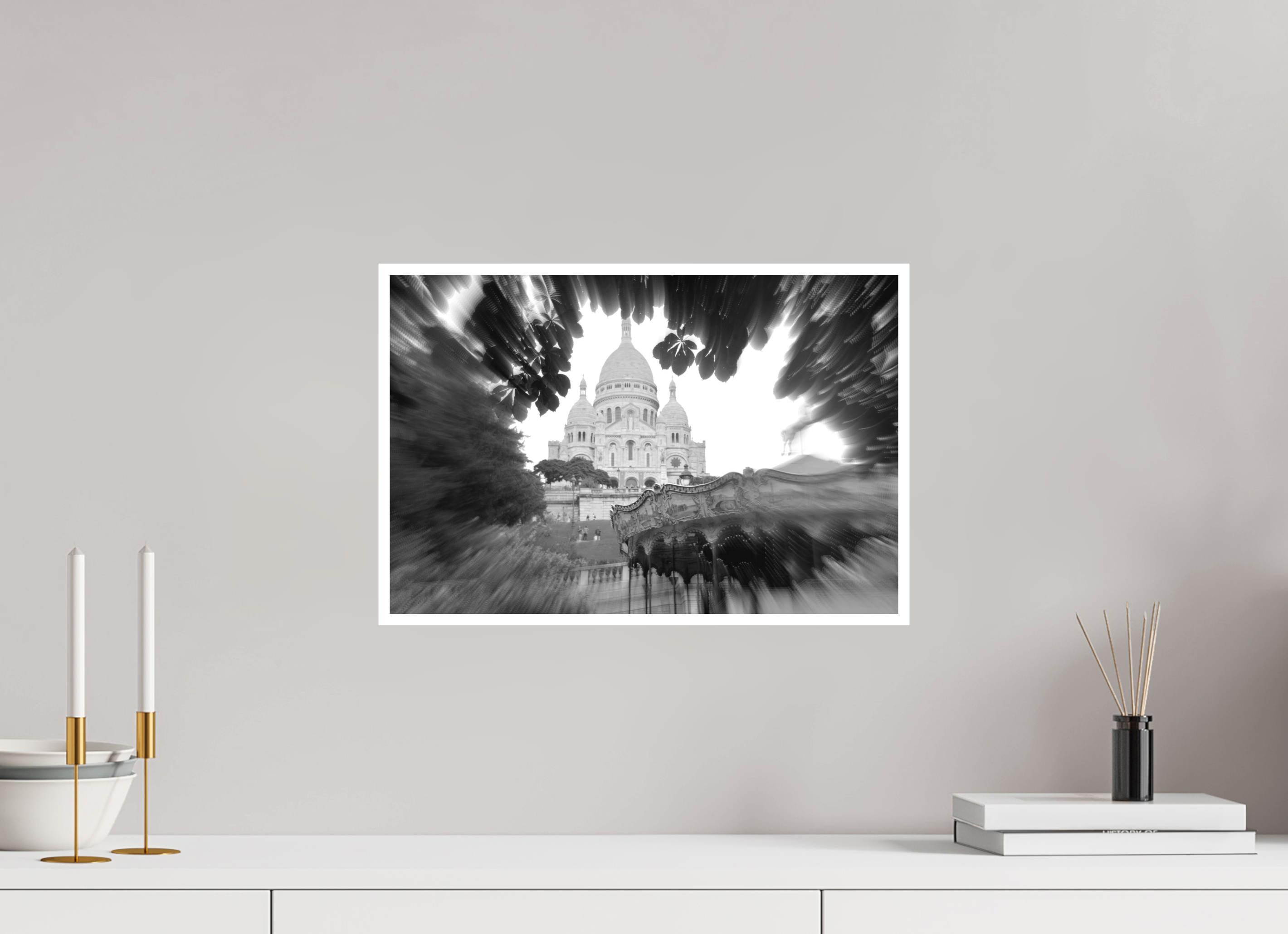 45 x 30 cm, Hahnemuhle Photo Rag 308gsm Gliclee Fine Art Paper BASILICA OF MONTMARTRE