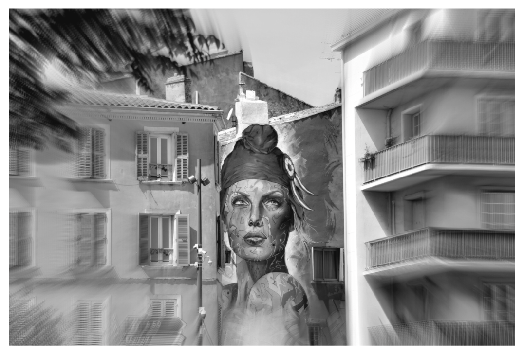 Main image FEMALE POWER BETWEEN BUILDINGS