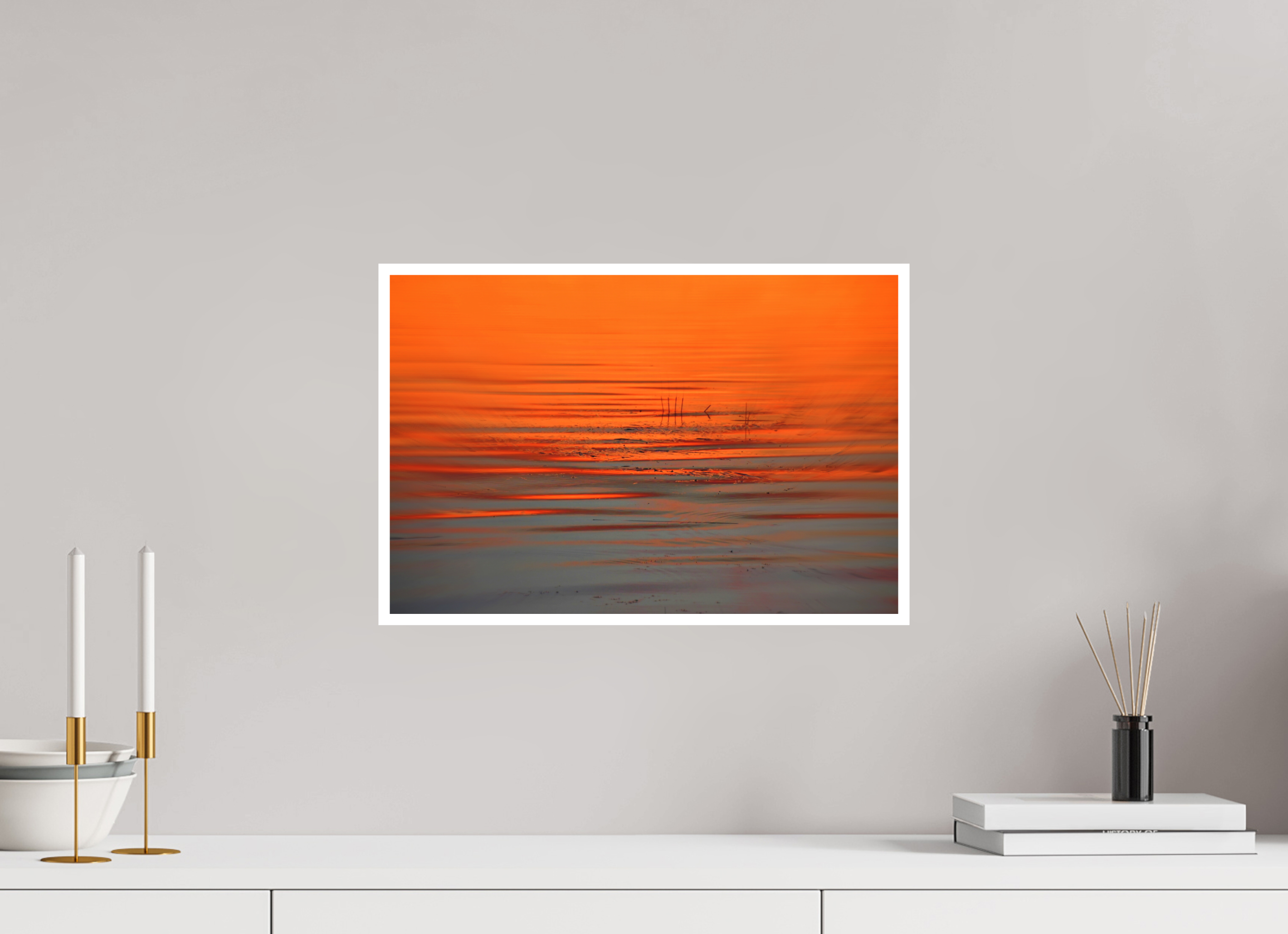 45 x 30 cm, Hahnemuhle Photo Rag 308gsm Gliclee Fine Art Paper ORANGE MOOD