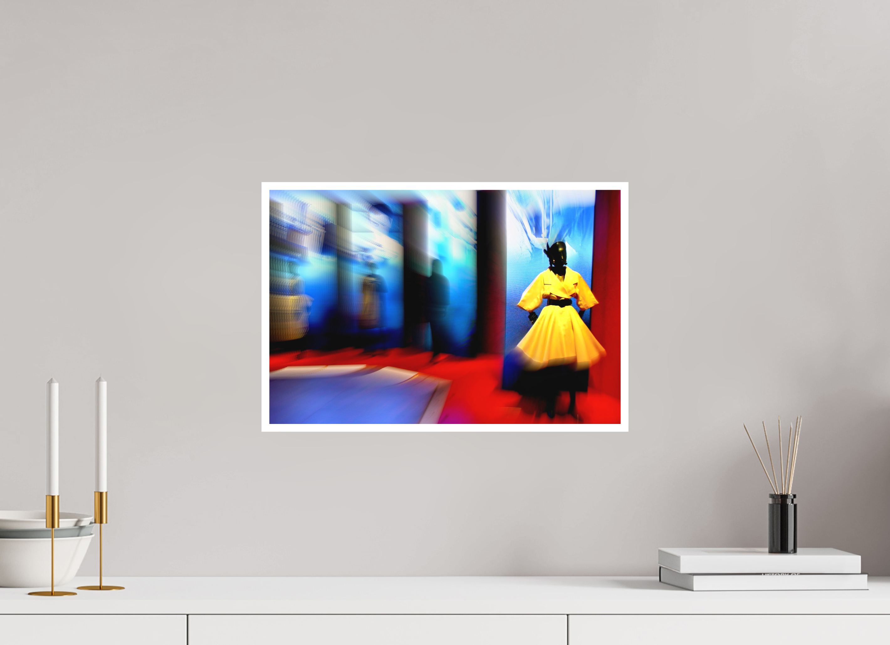 45 x 30 cm, Hahnemuhle Photo Rag 308gsm Gliclee Fine Art Paper YELLOW DRESS