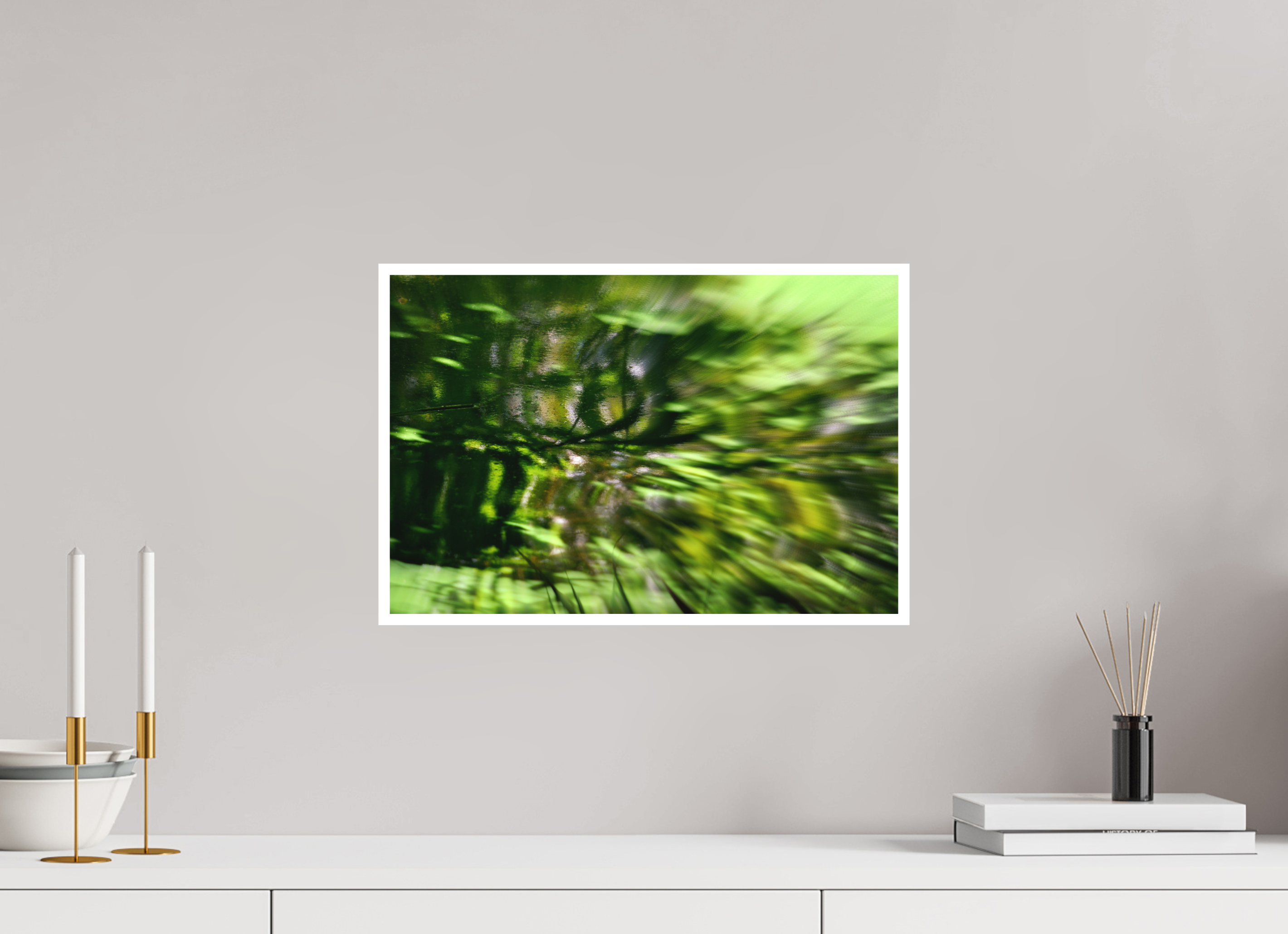 45 x 30 cm, Hahnemuhle Photo Rag 308gsm Gliclee Fine Art Paper GREEN MOOD