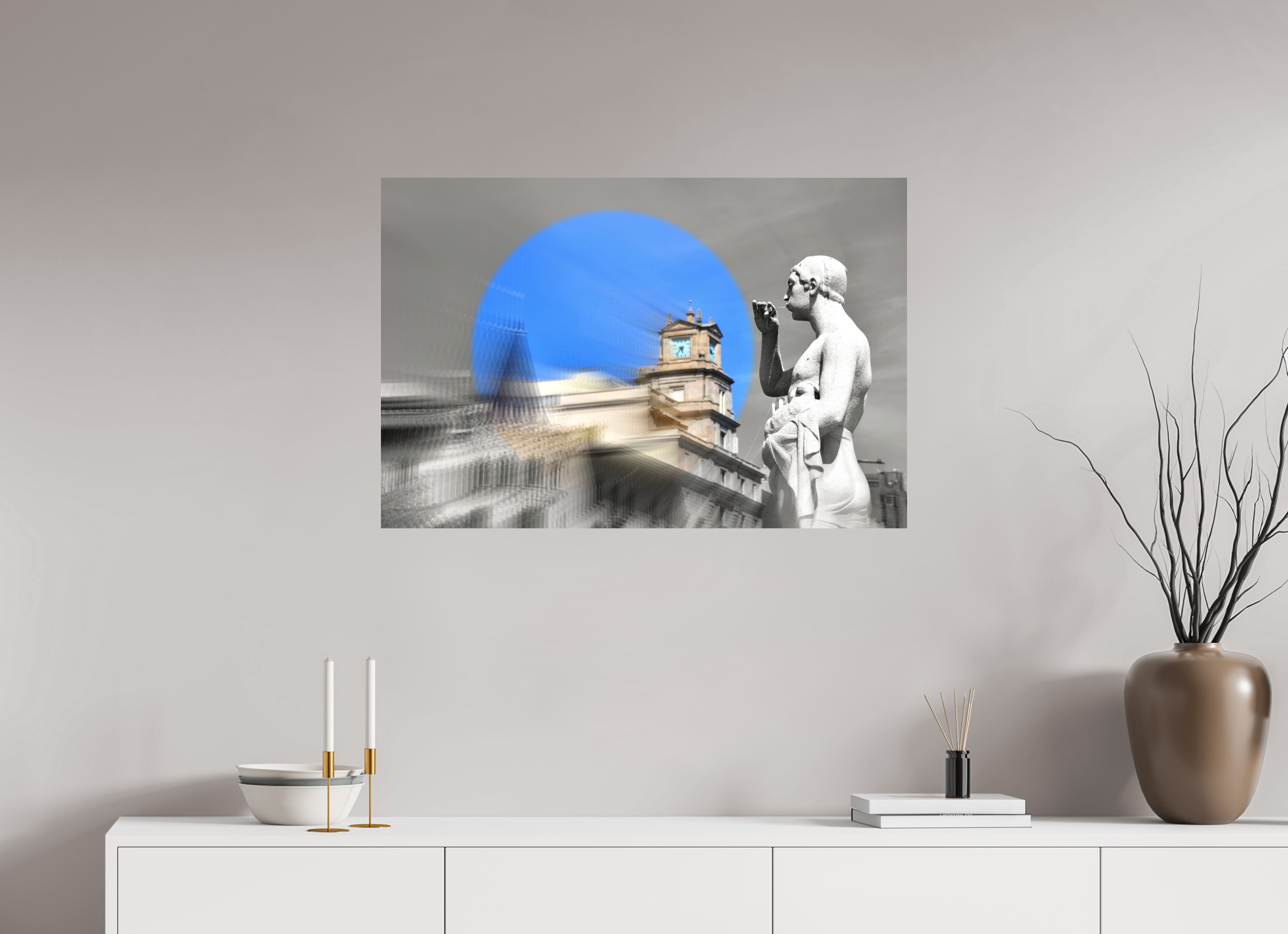 90 x 60 cm, Direct Print on Aluminium Dibond Colour MAKE A WISH