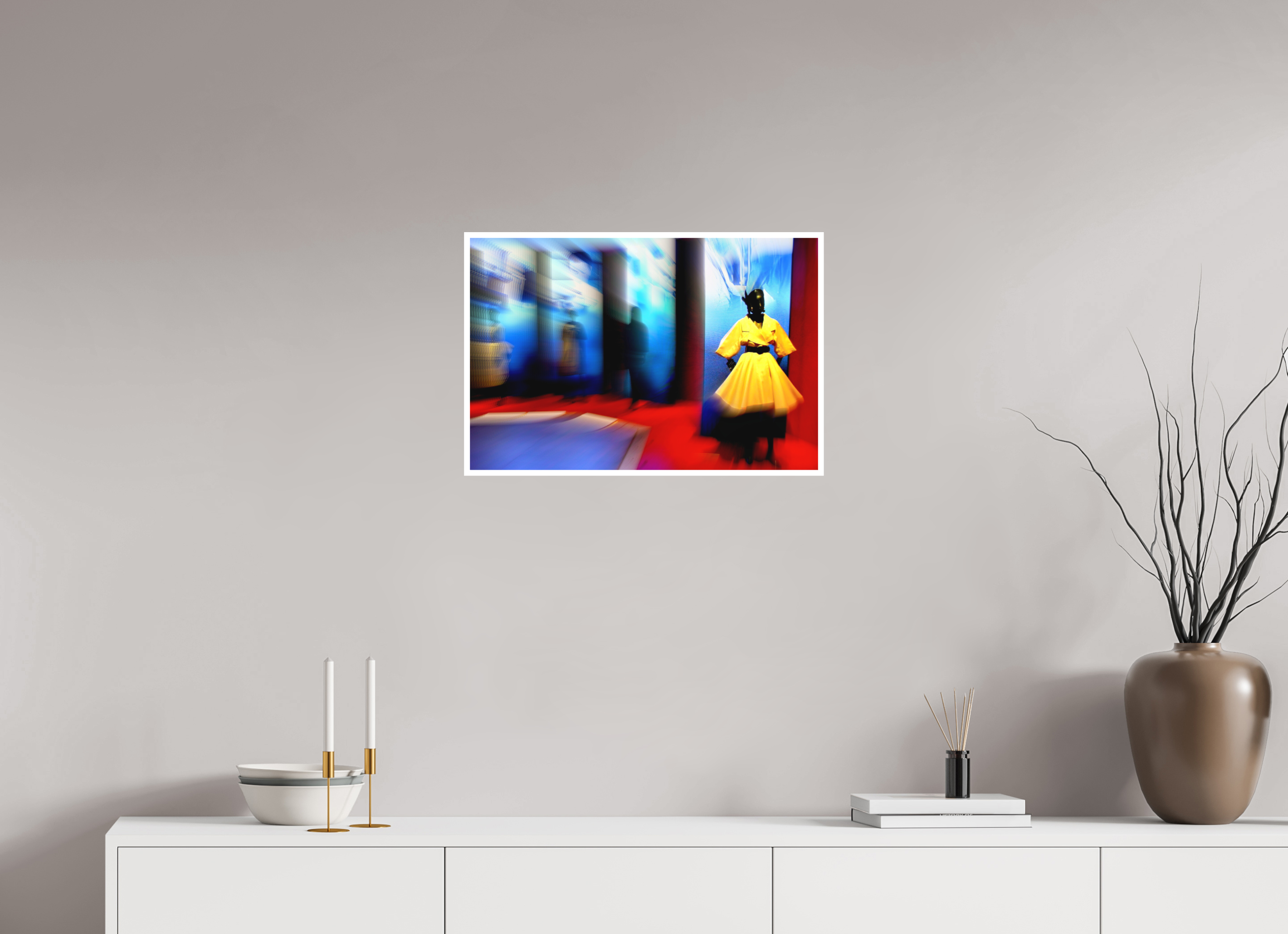 60 x 40 cm, Hahnemuhle Photo Rag 308gsm Gliclee Fine Art Paper YELLOW DRESS