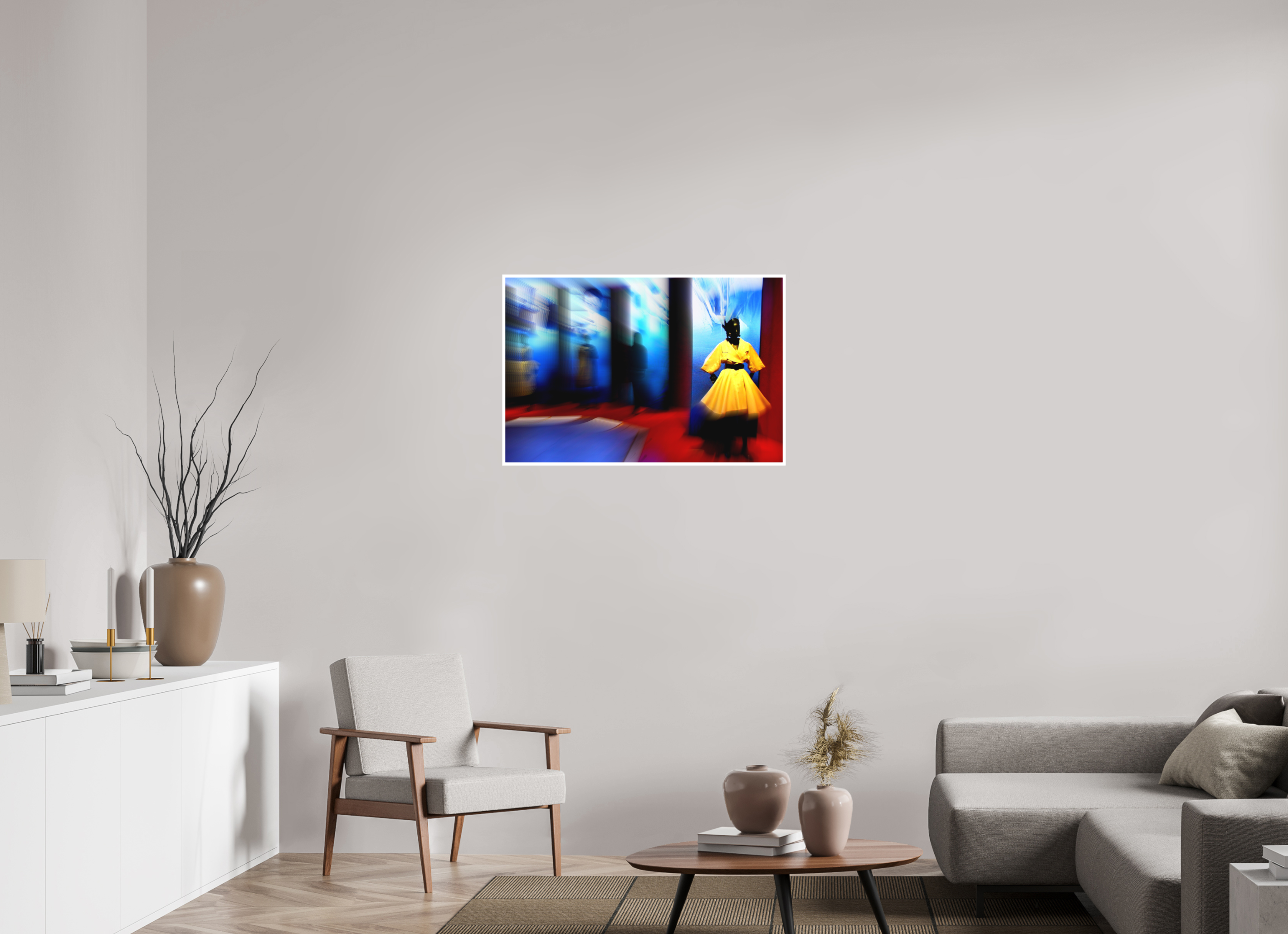 90 x 60 cm, Hahnemuhle Photo Rag 308gsm Gliclee Fine Art Paper YELLOW DRESS