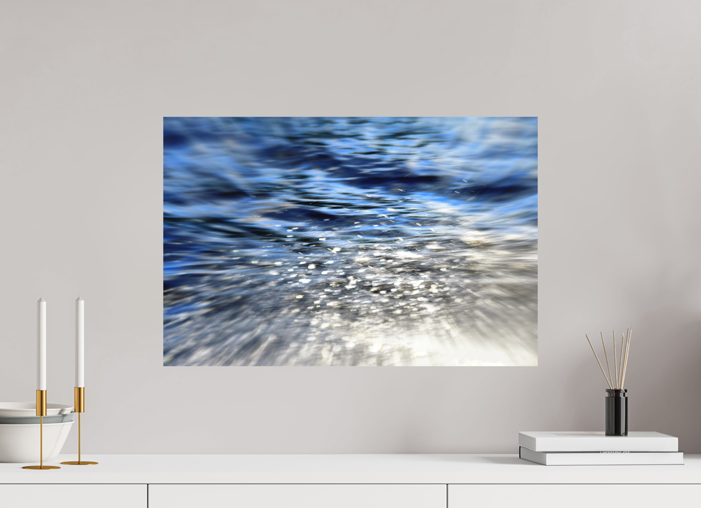 60 x 40 cm, Direct Print on Aluminium Dibond Colour AFTERNOON FRESHNESS