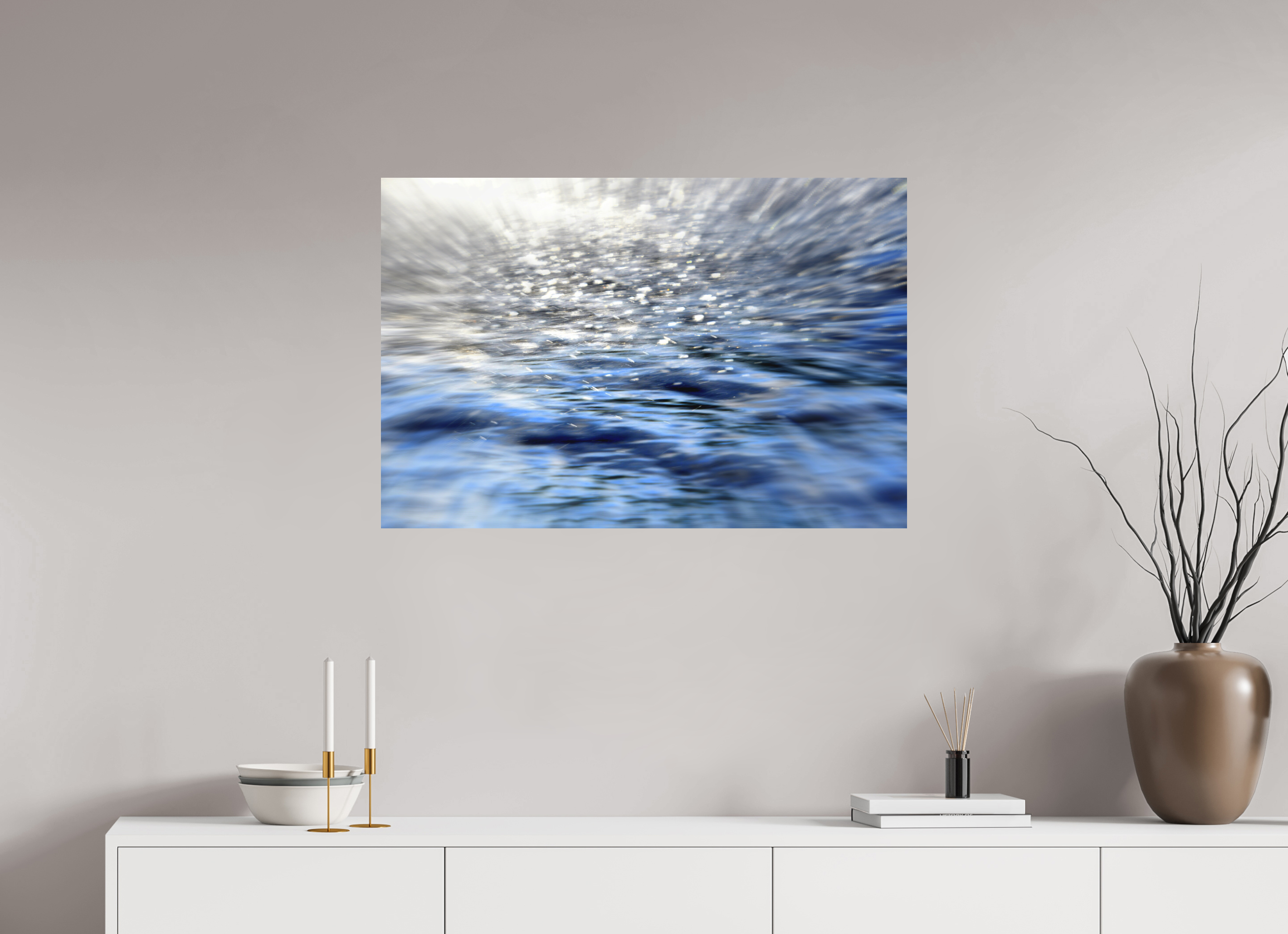 90 x 60 cm, Direct Print on Aluminium Dibond Colour FRESHNESS