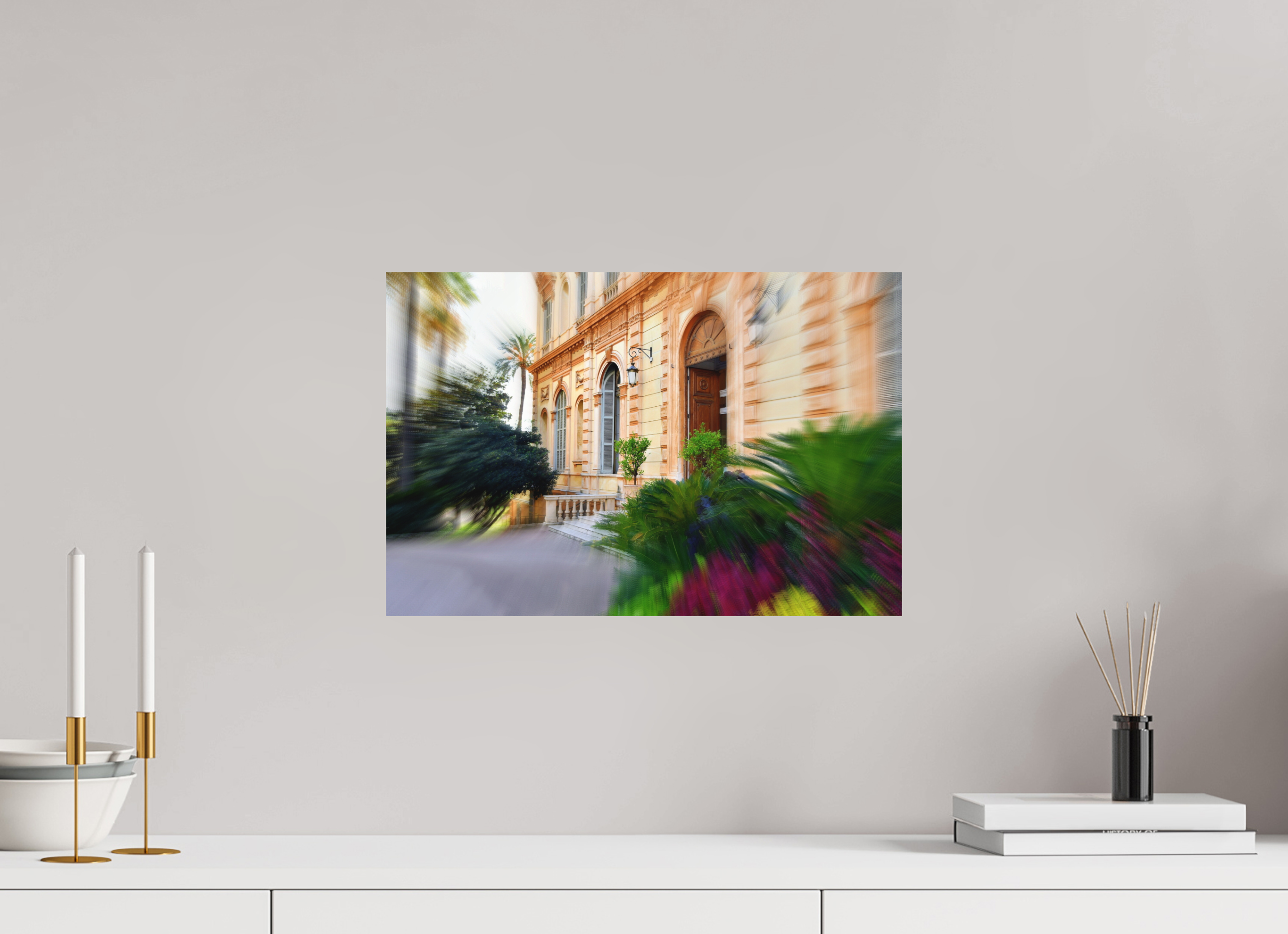 45 x 30 cm, Direct Print on Aluminium Dibond Colour TEMPLE OF THE ARTS
