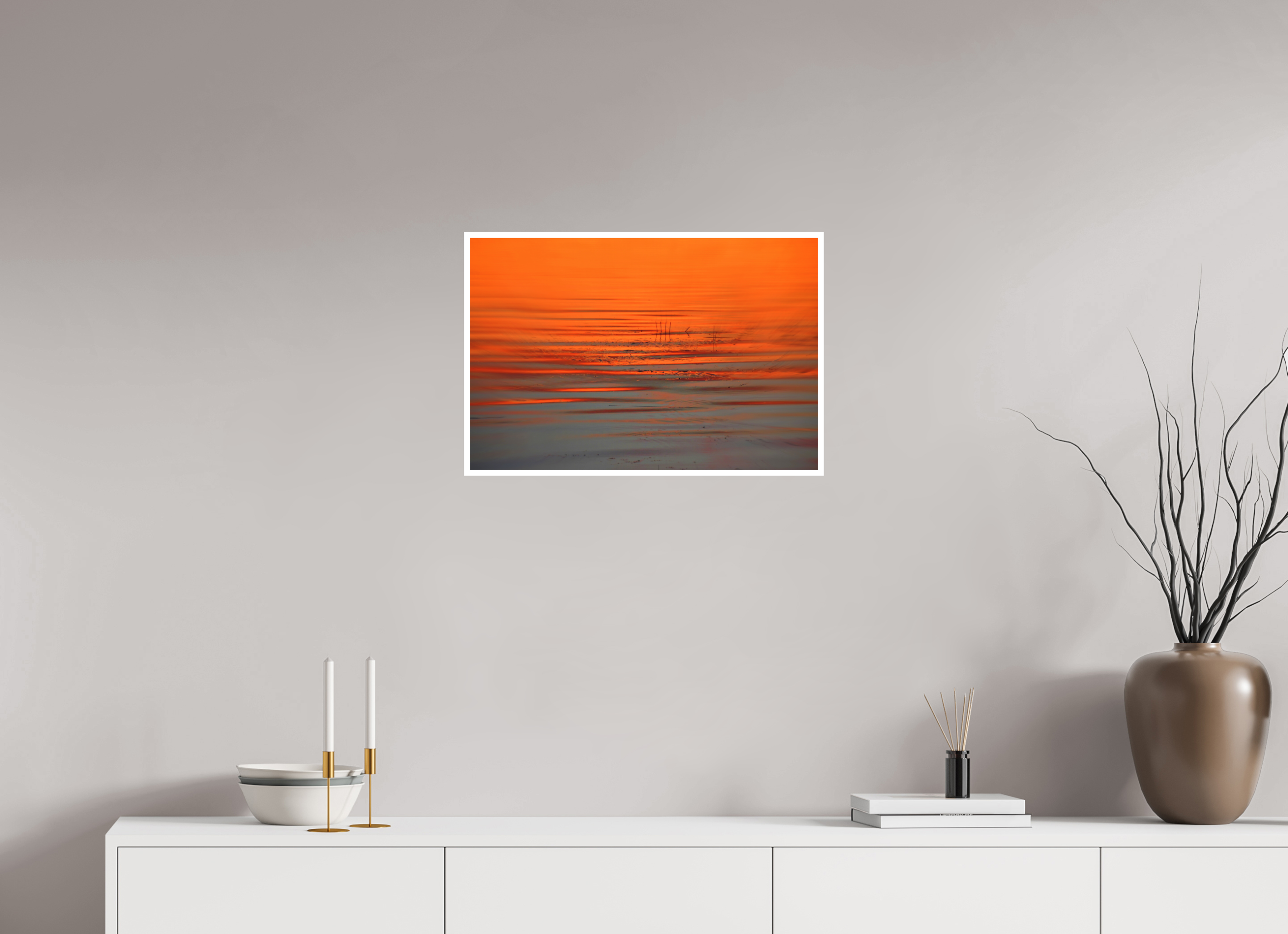 60 x 40 cm, Hahnemuhle Photo Rag 308gsm Gliclee Fine Art Paper ORANGE MOOD