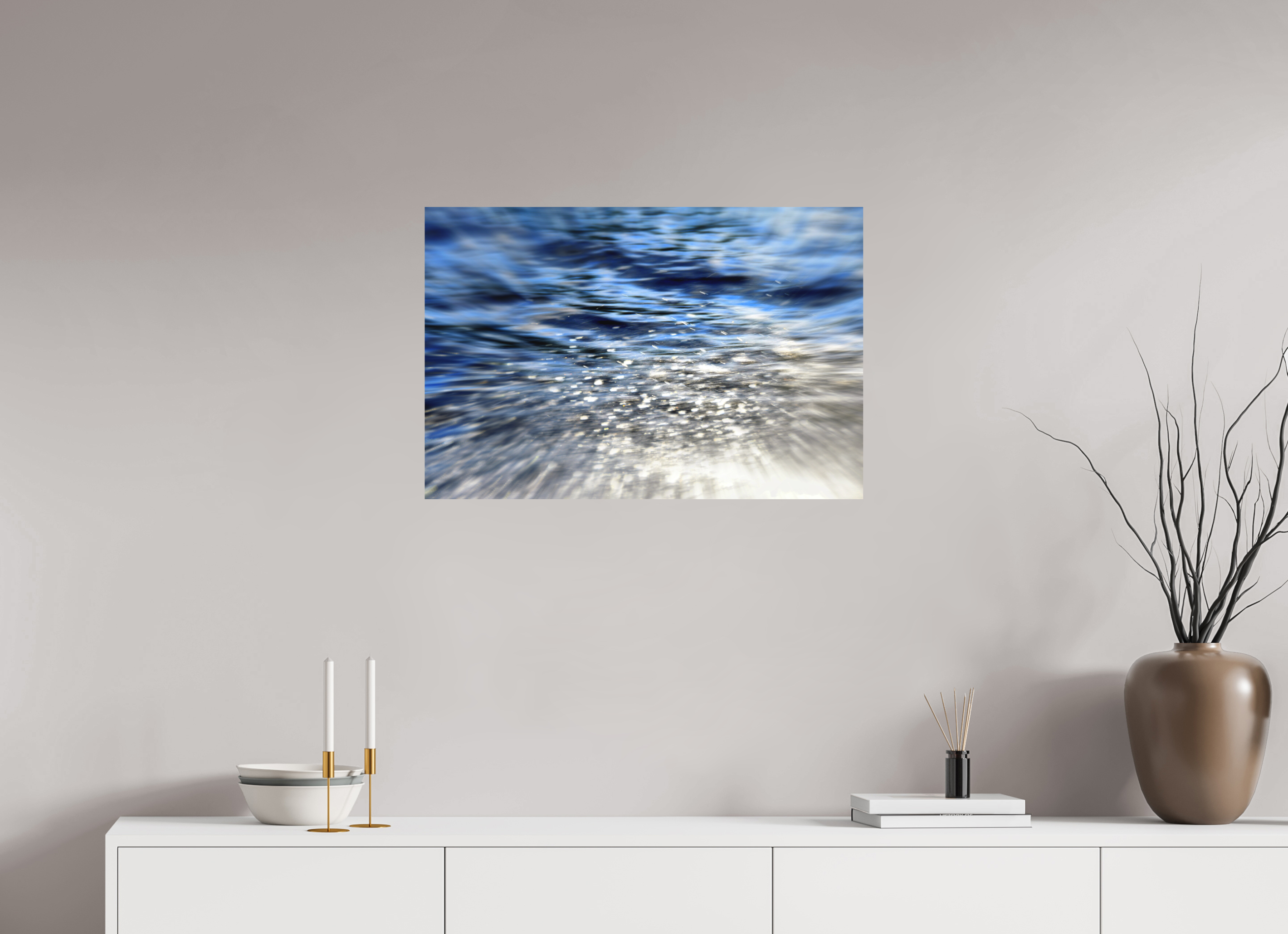 75 x 50 cm, Direct Print on Aluminium Dibond Colour AFTERNOON FRESHNESS