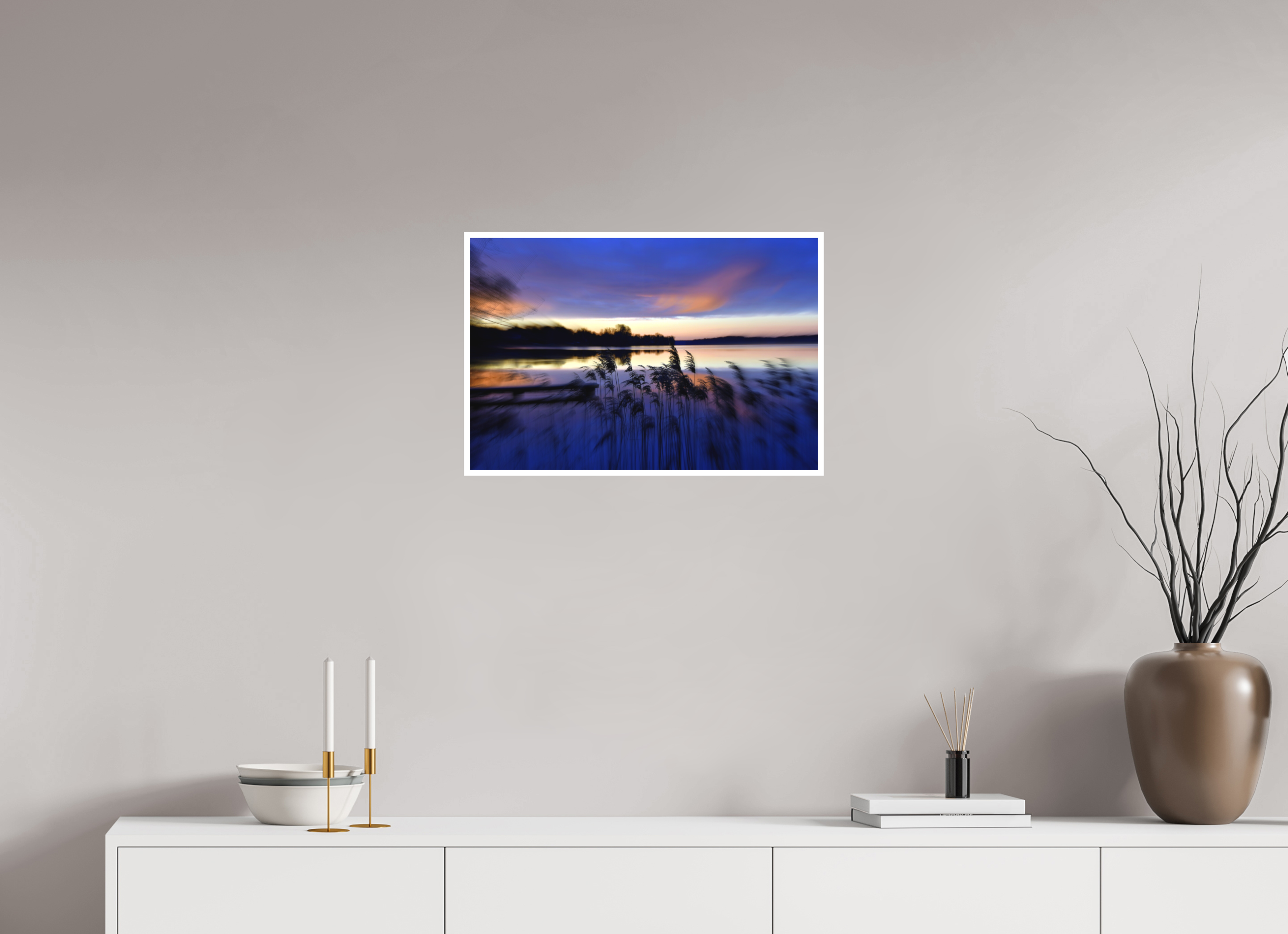 60 x 40 cm, Hahnemuhle Photo Rag 308gsm Gliclee Fine Art Paper RIVER AWAKING IN THE MORNING