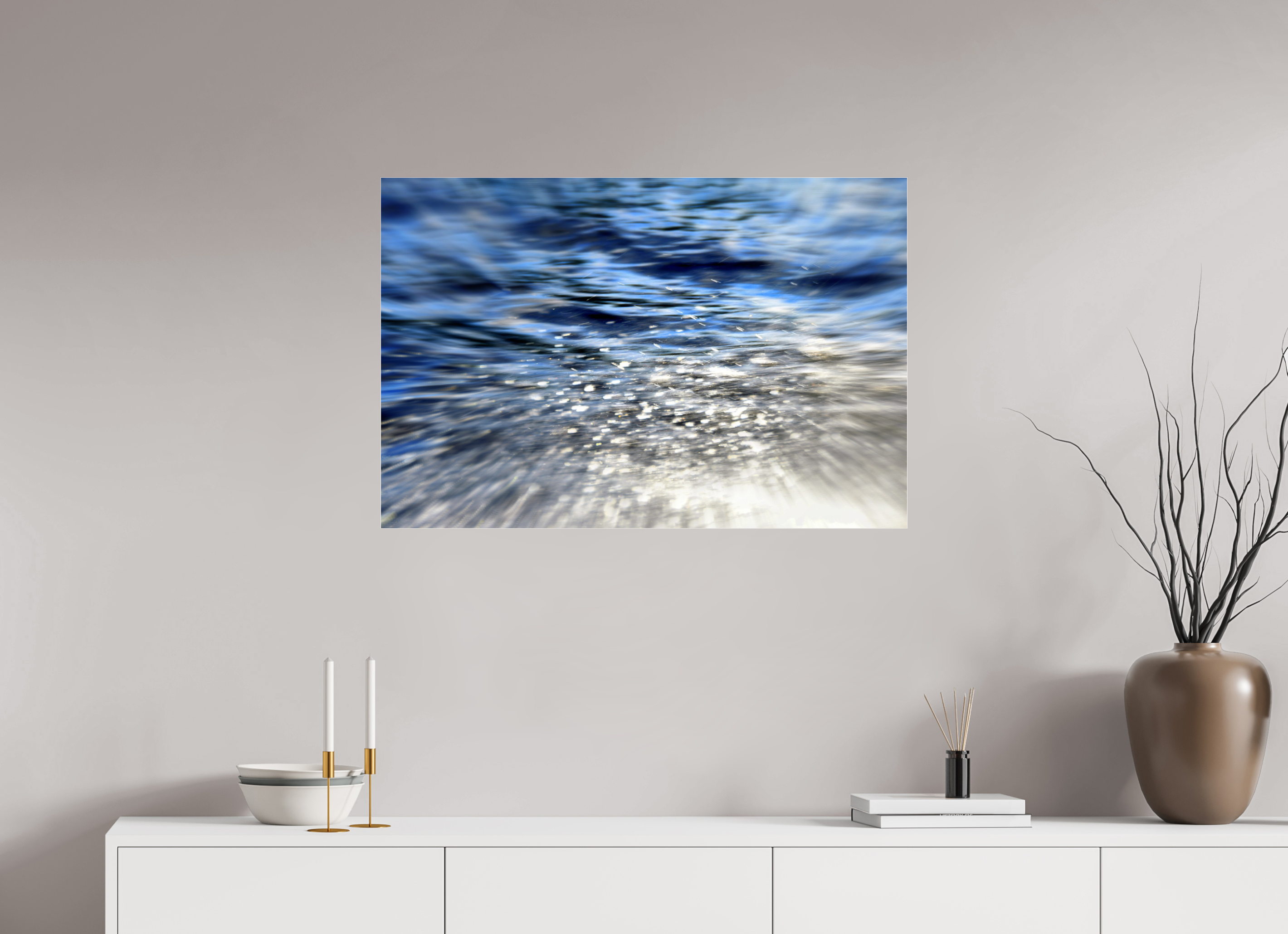 90 x 60 cm, Under Acrylic Glass Colour AFTERNOON FRESHNESS