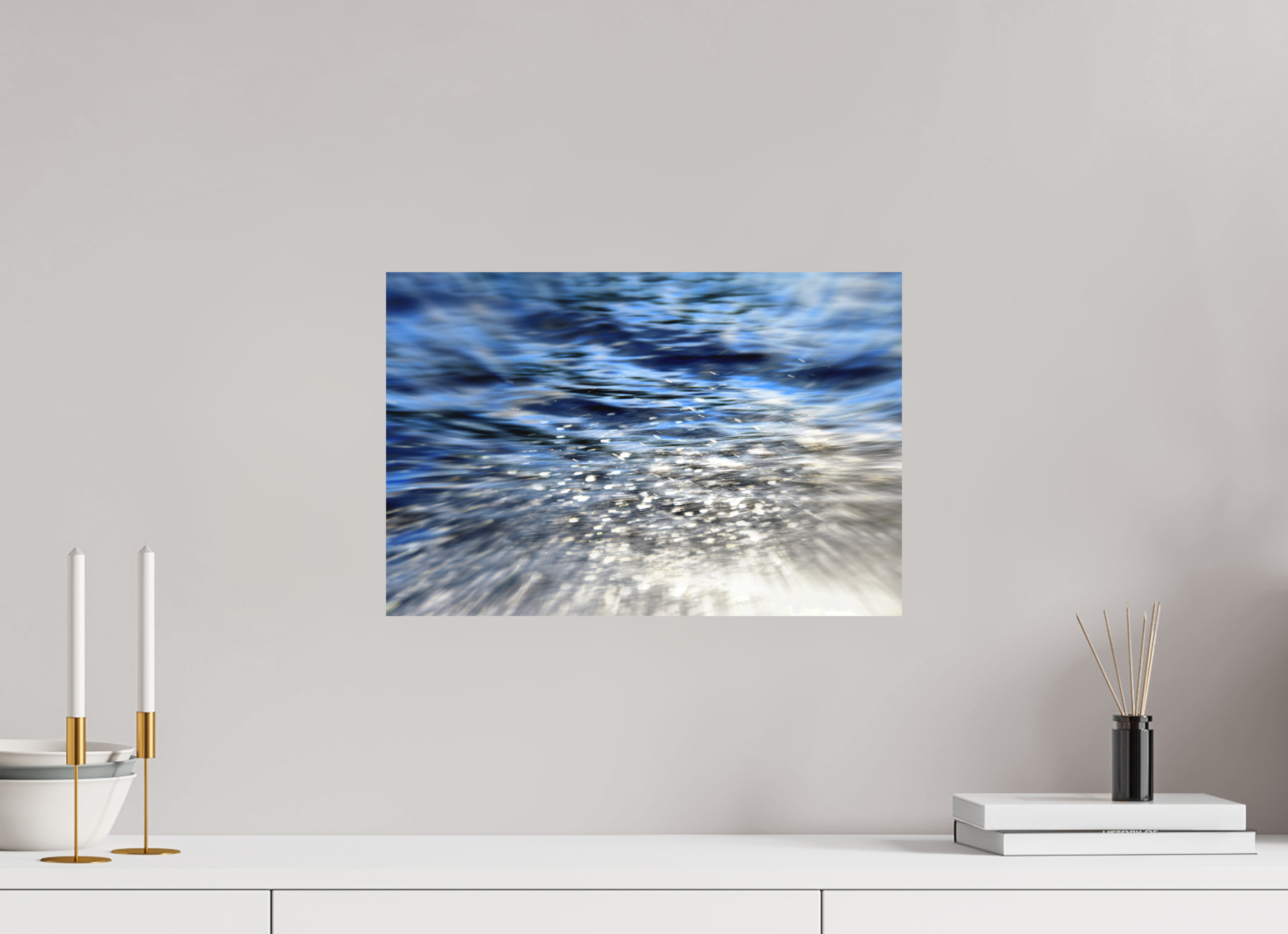 45 x 30 cm, Direct Print on Aluminium Dibond Colour AFTERNOON FRESHNESS