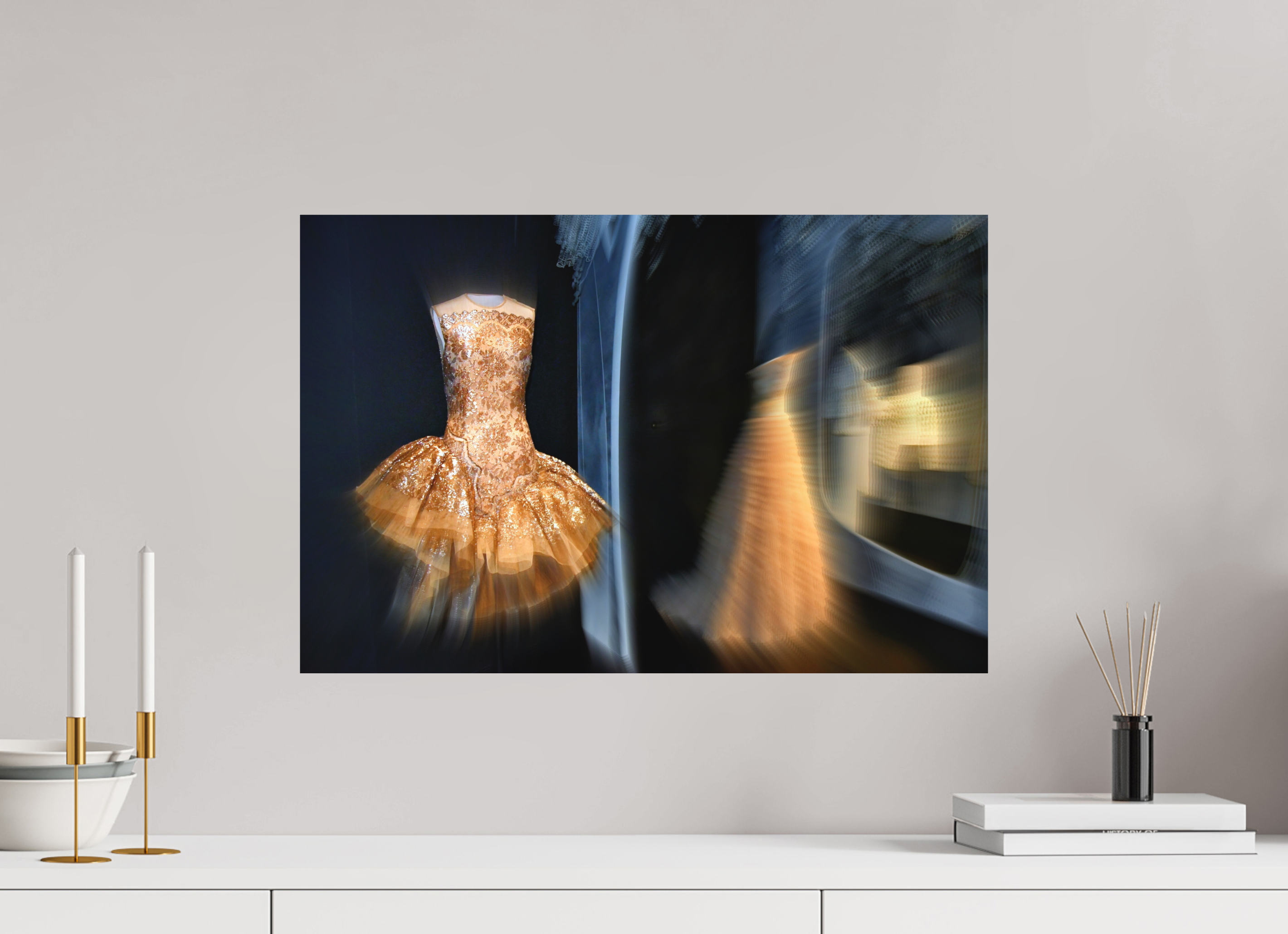 60 x 40 cm, Direct Print on Aluminium Dibond Colour STAR IS BORN