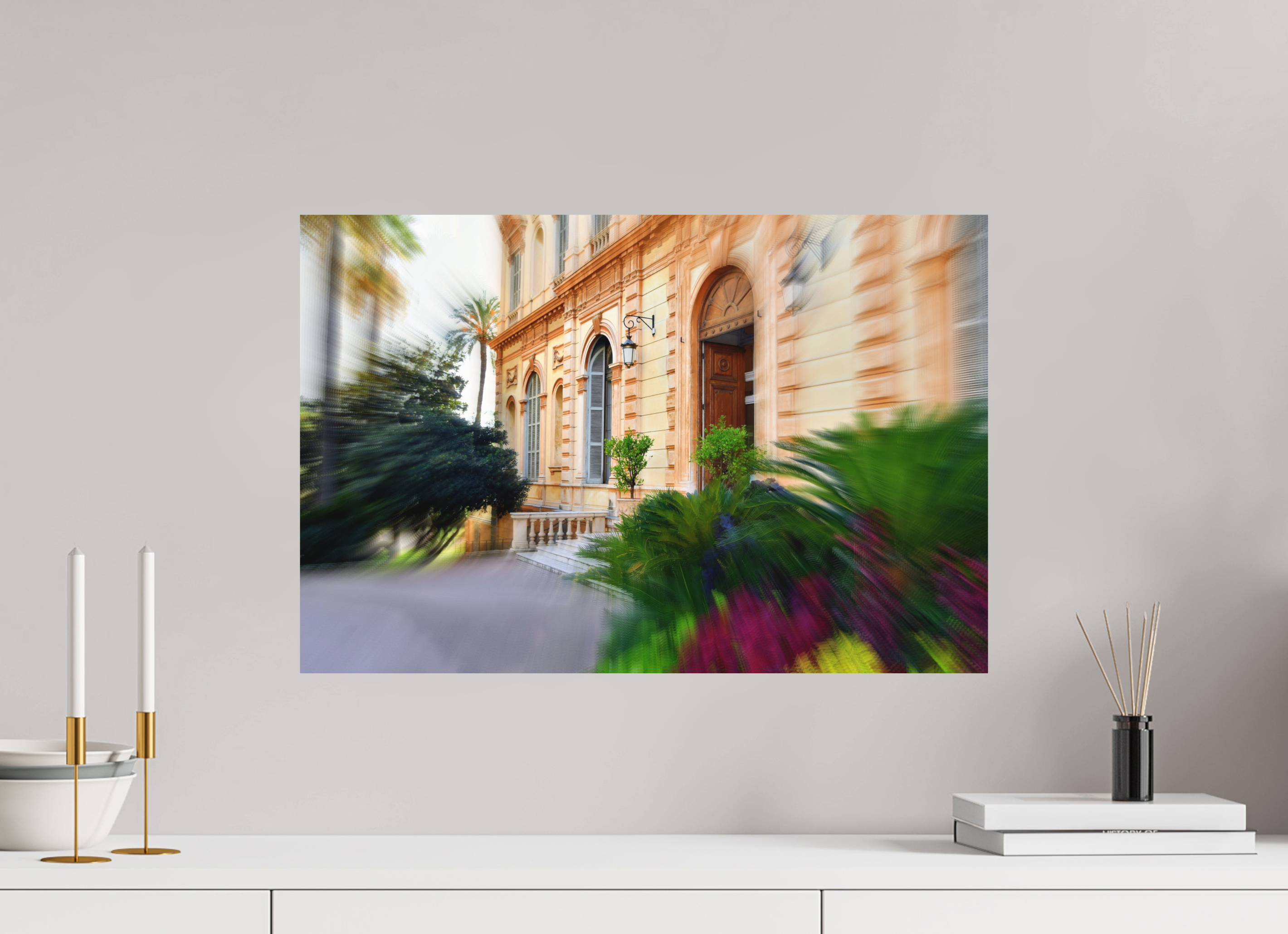 60 x 40 cm, Direct Print on Aluminium Dibond Colour TEMPLE OF THE ARTS