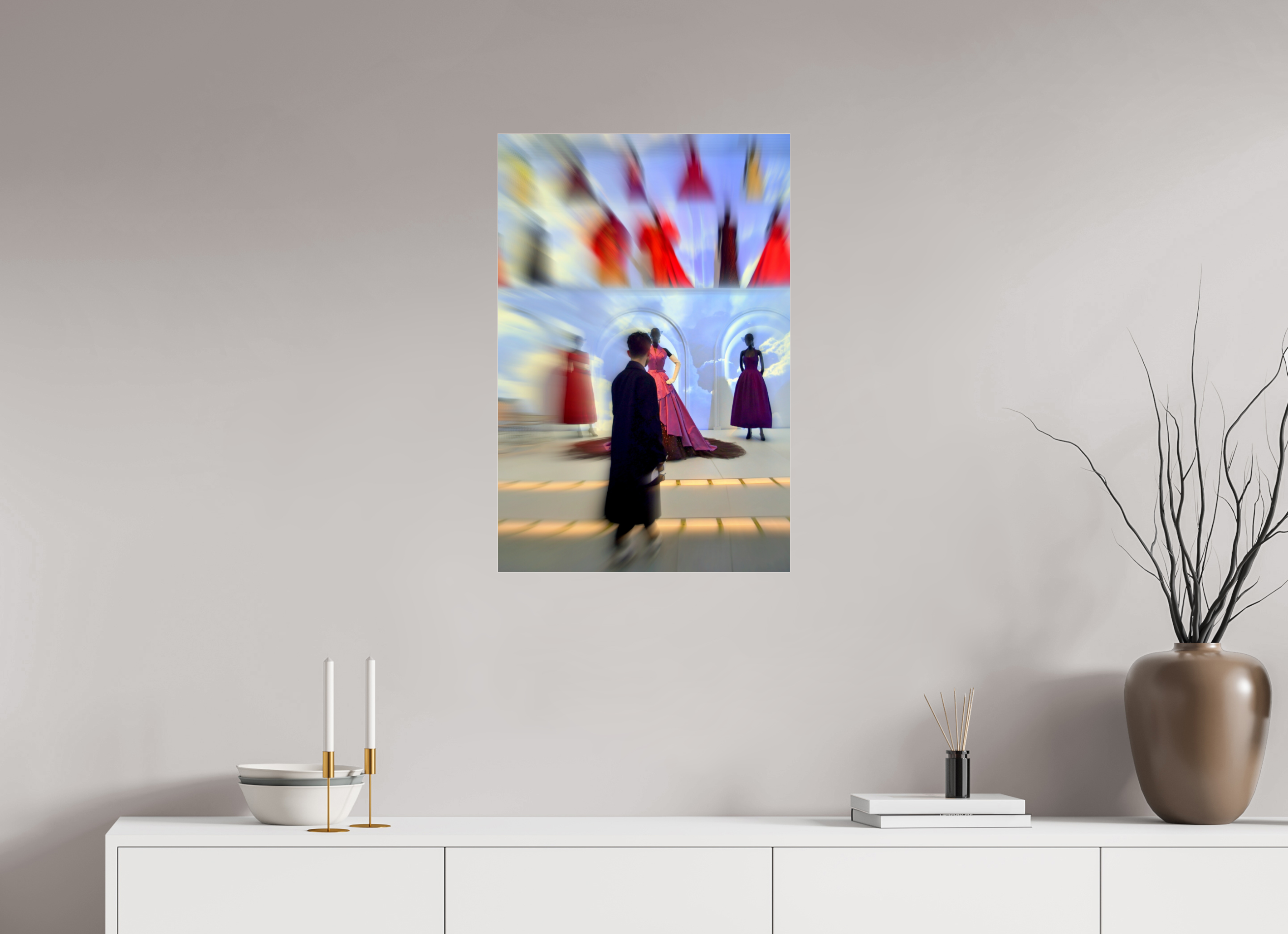 50 x 75 cm, Under Acrylic Glass Colour CHOOSING THE RIGHT ONE