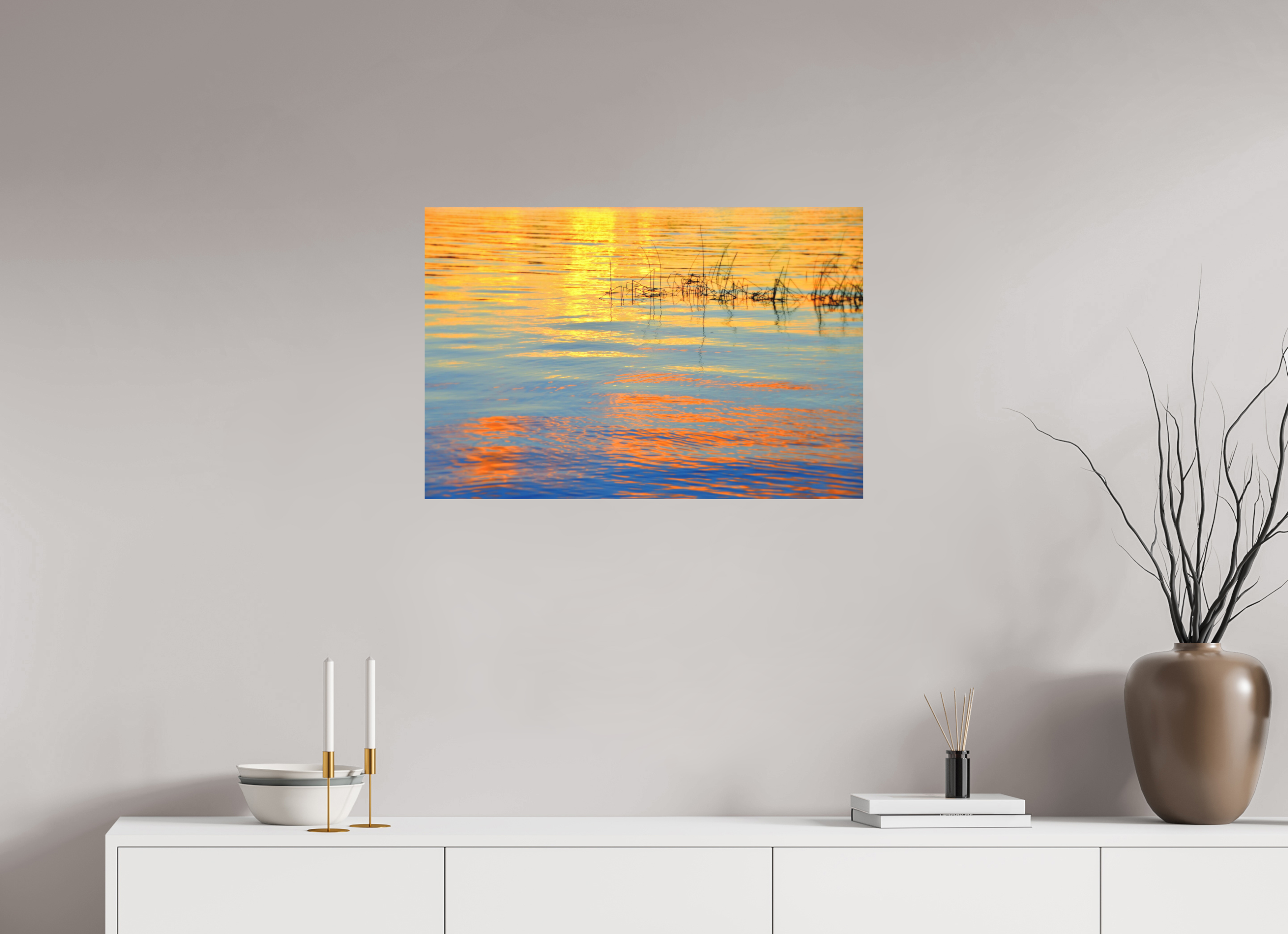 75 x 50 cm, Direct Print on Aluminium Dibond Colour IMPRESSIONISM