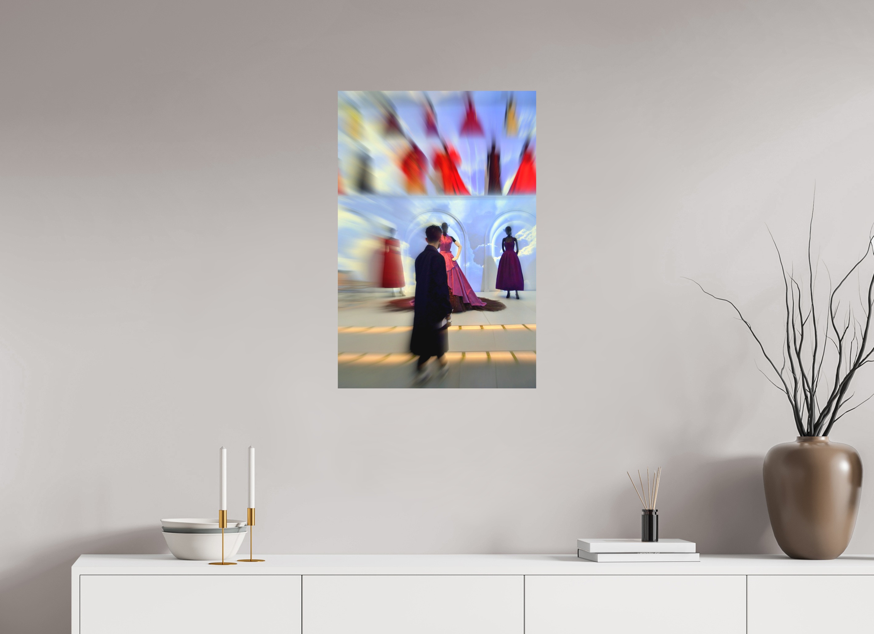 50 x 75 cm, Direct Print on Aluminium Dibond Colour CHOOSING THE RIGHT ONE