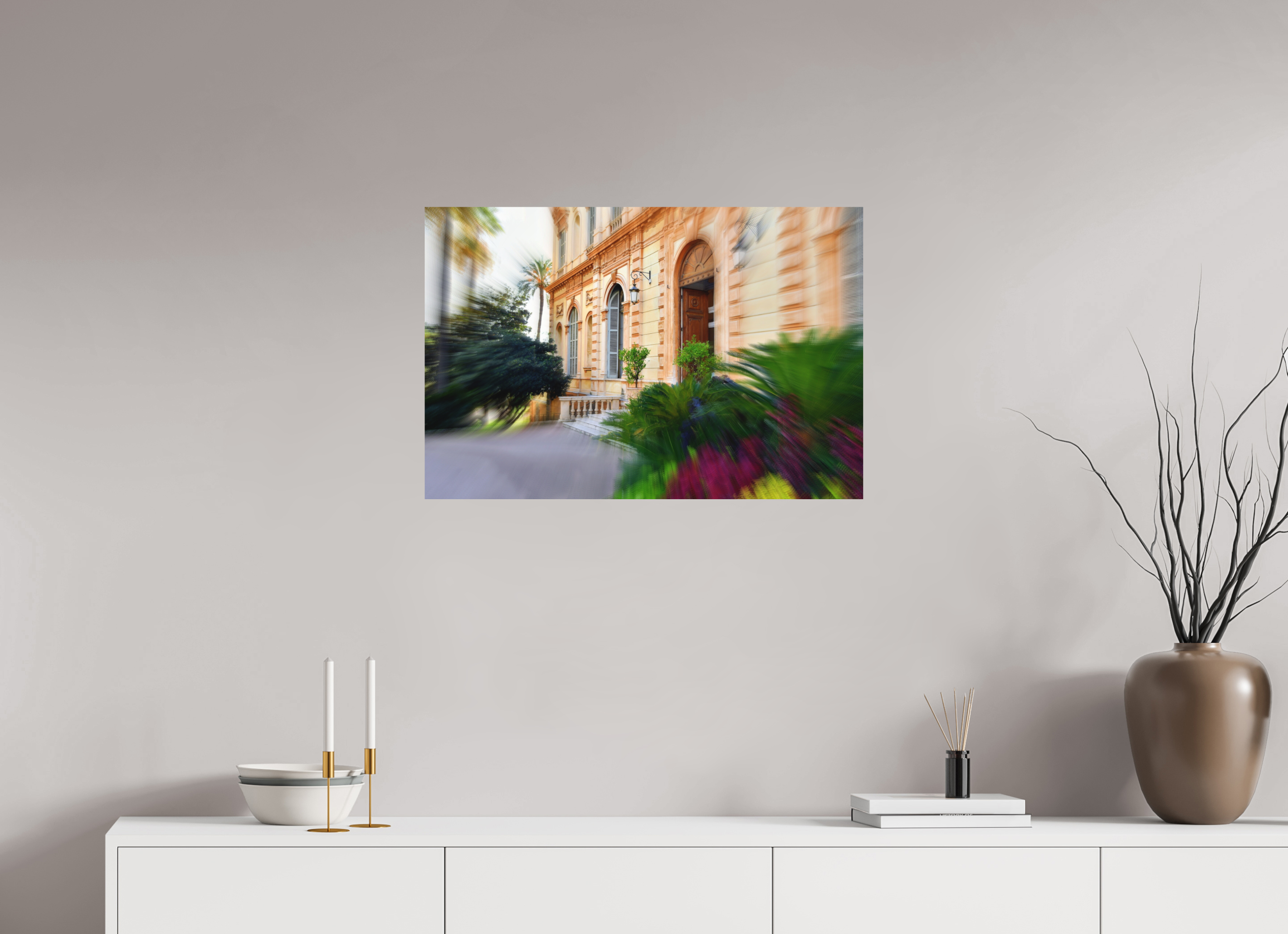 75 x 50 cm, Direct Print on Aluminium Dibond Colour TEMPLE OF THE ARTS