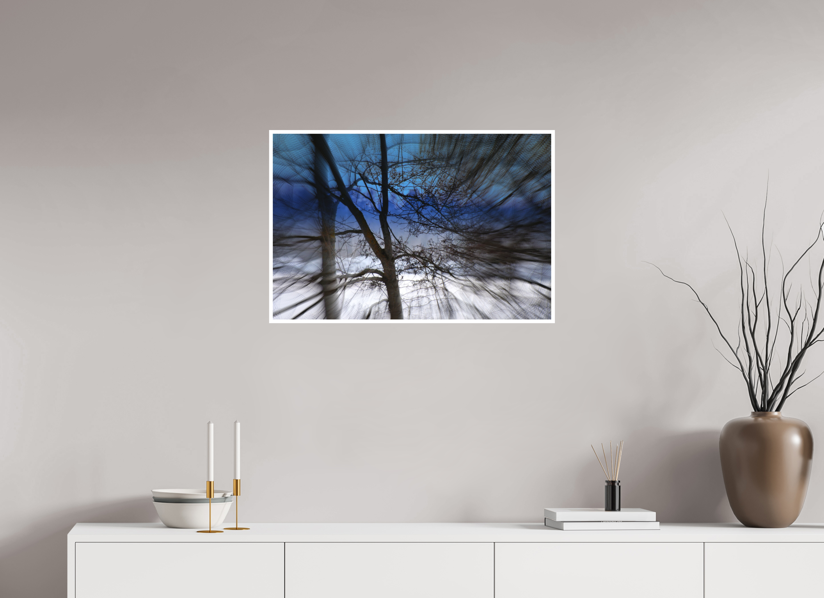 75 x 50 cm, Hahnemuhle Photo Rag 308gsm Gliclee Fine Art Paper SAPPHIRE MYSTERY