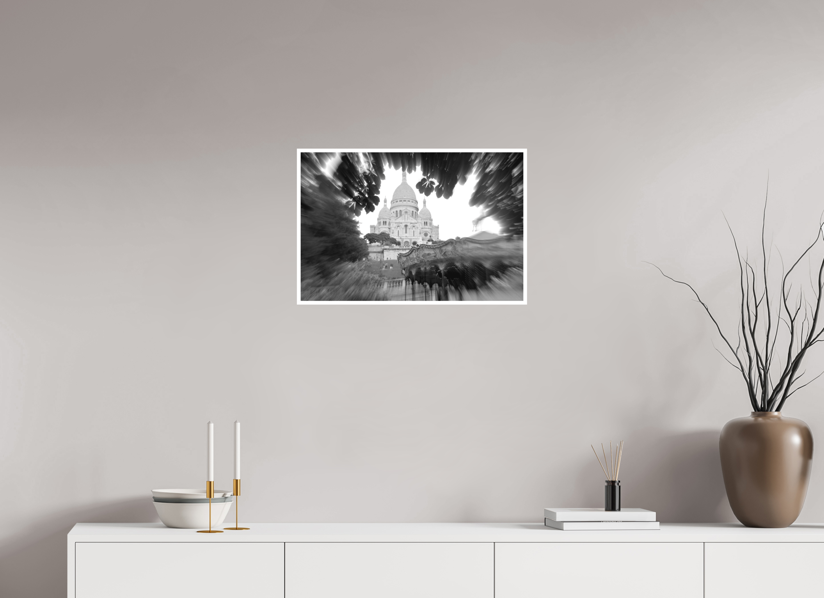 60 x 40 cm, Hahnemuhle Photo Rag 308gsm Gliclee Fine Art Paper BASILICA OF MONTMARTRE