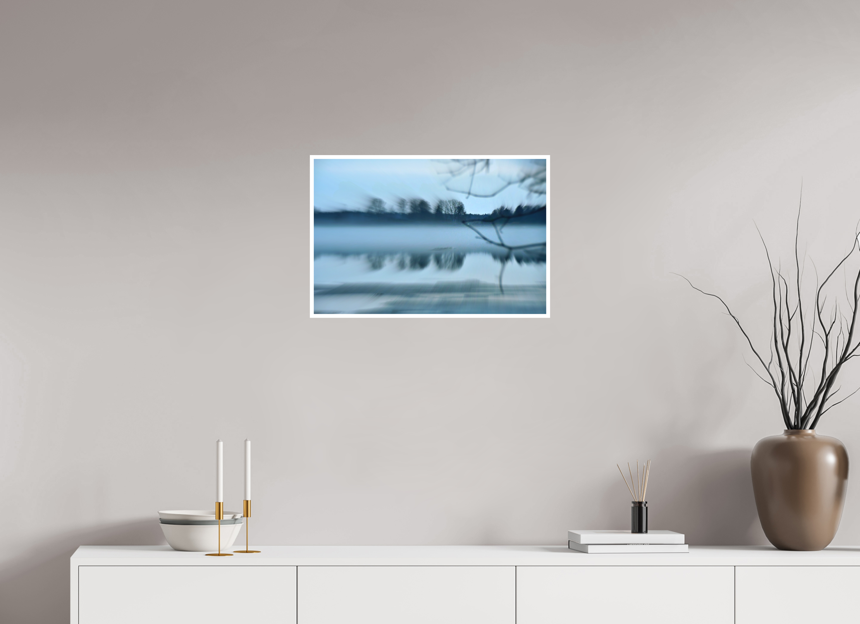 60 x 40 cm, Hahnemuhle Photo Rag 308gsm Gliclee Fine Art Paper BLUE MOOD