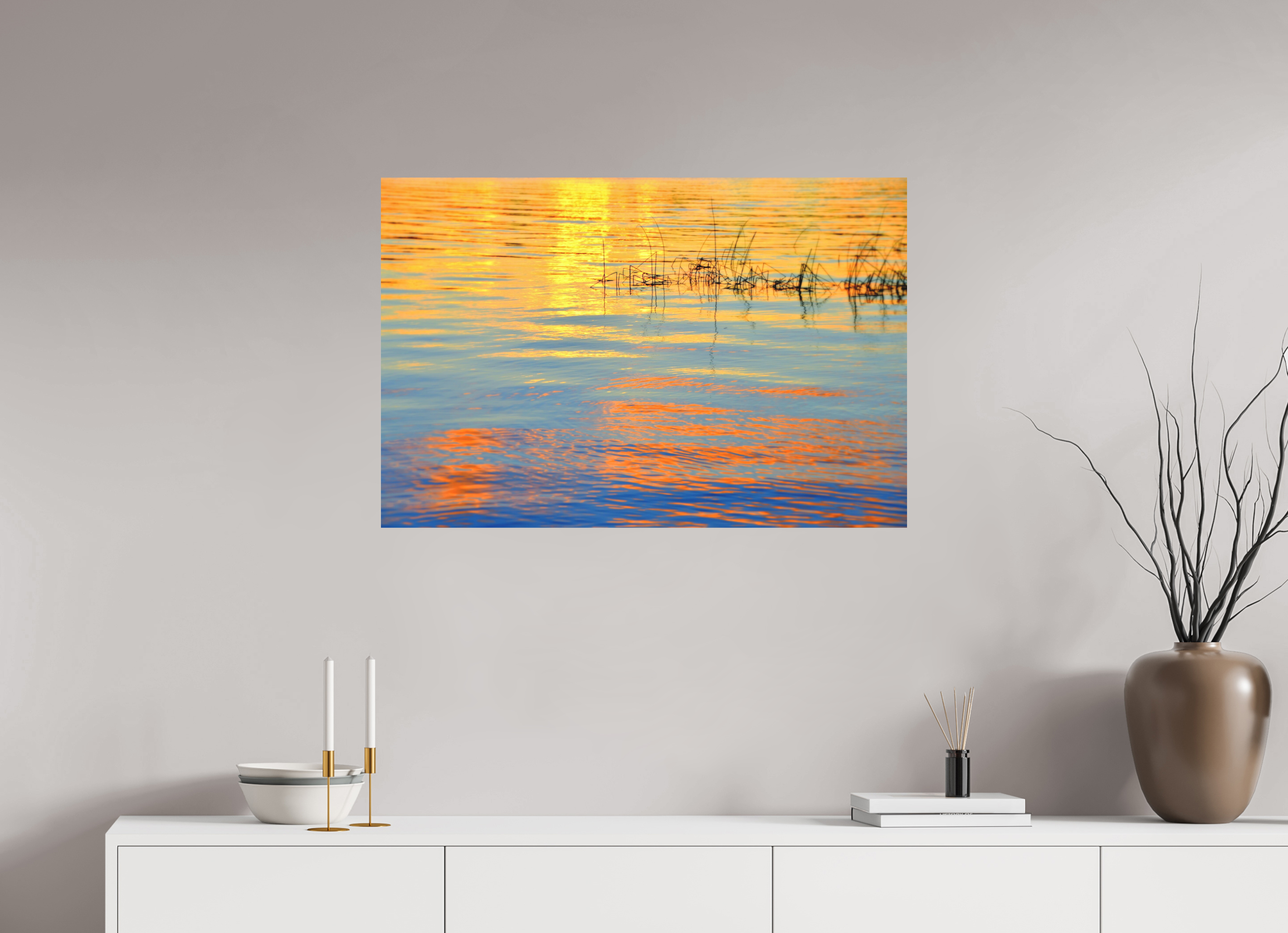 90 x 60 cm, Direct Print on Aluminium Dibond Colour IMPRESSIONISM