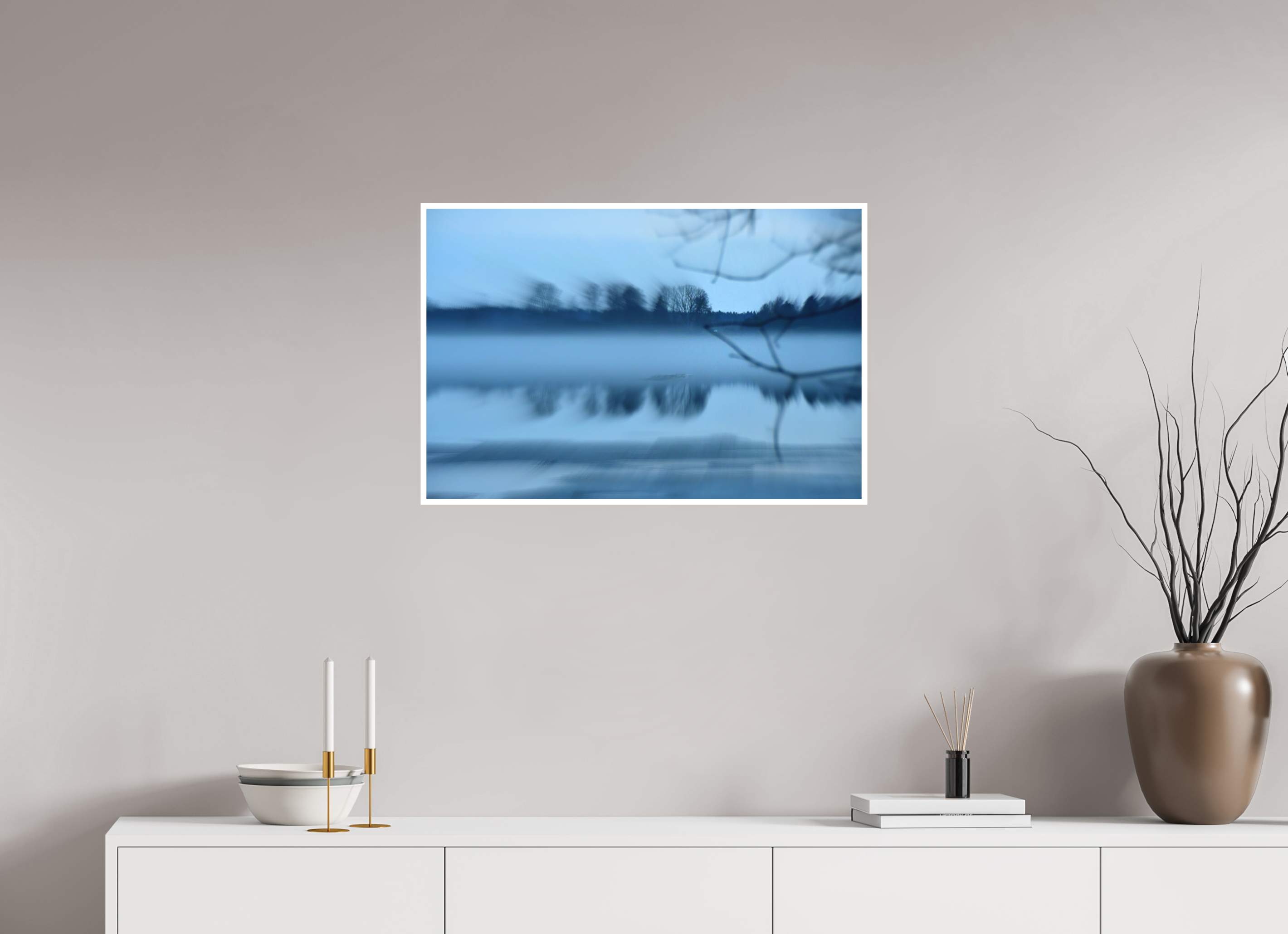 75 x 50 cm, Hahnemuhle Photo Rag 308gsm Gliclee Fine Art Paper BLUE MOOD