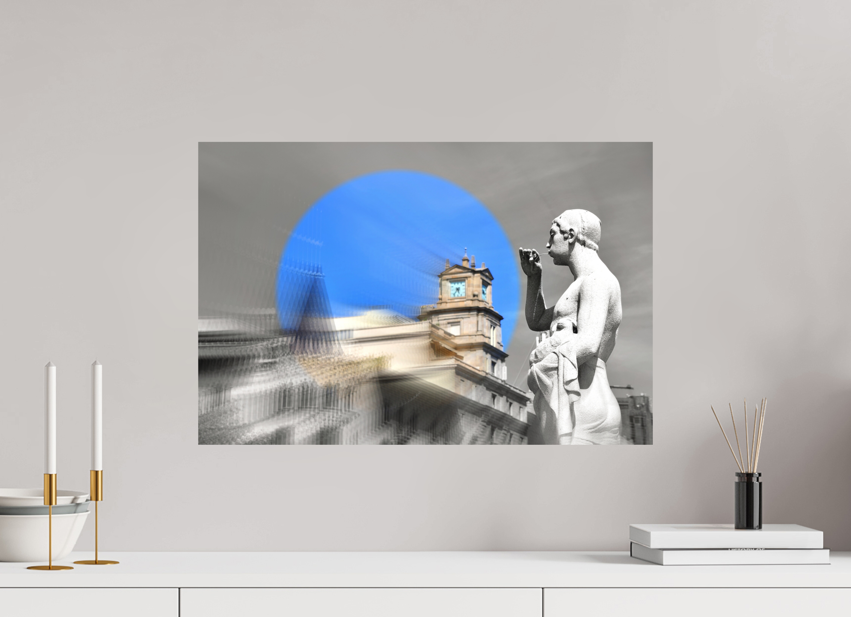 60 x 40 cm, Direct Print on Aluminium Dibond Colour MAKE A WISH