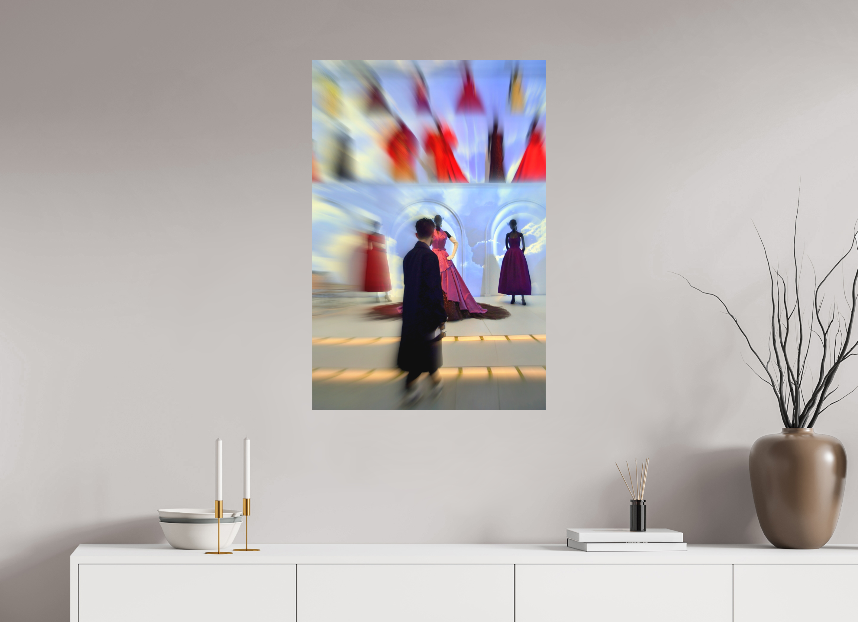 60 x 90 cm, Direct Print on Aluminium Dibond Colour CHOOSING THE RIGHT ONE