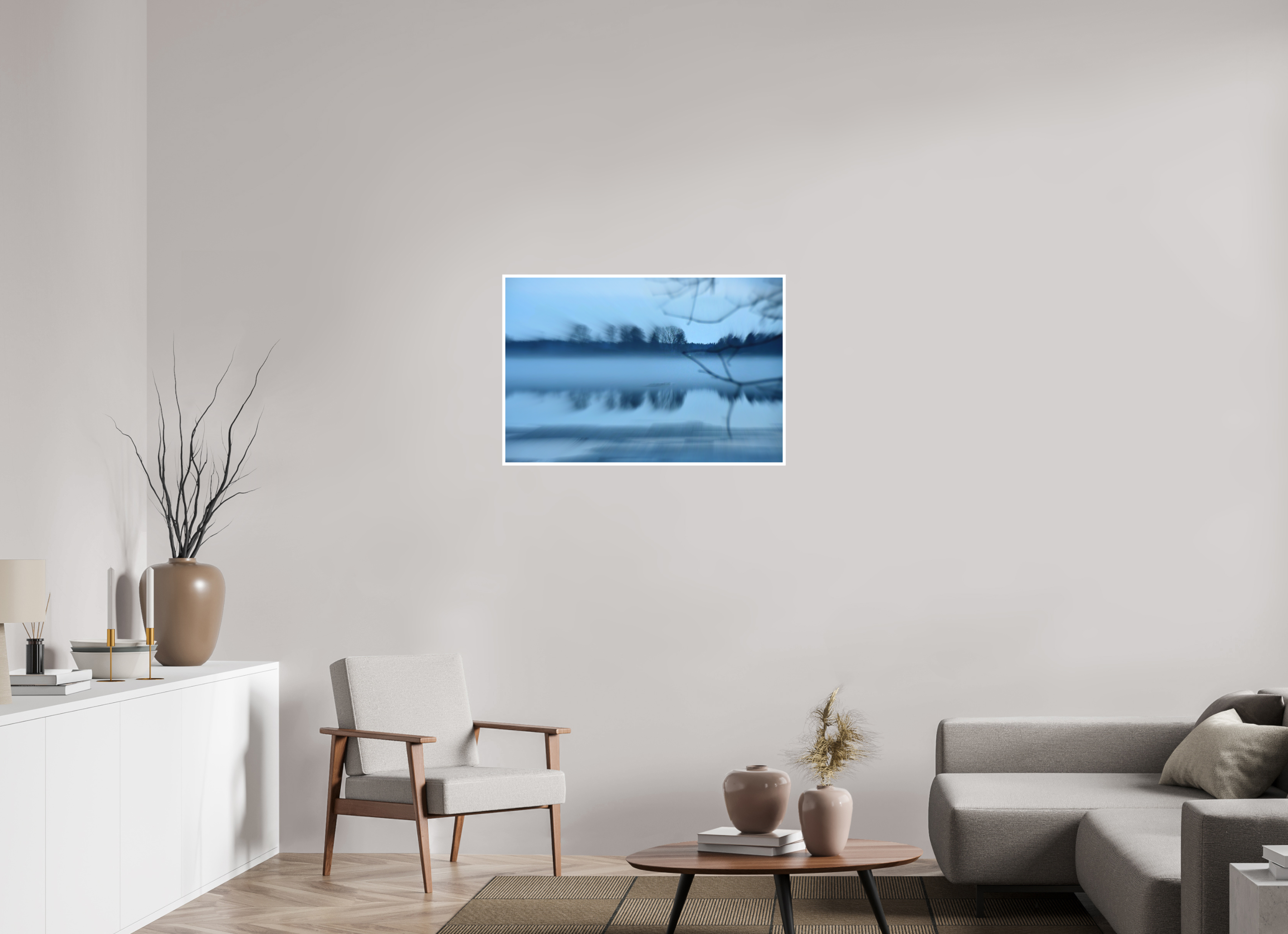 90 x 60 cm, Hahnemuhle Photo Rag 308gsm Gliclee Fine Art Paper BLUE MOOD