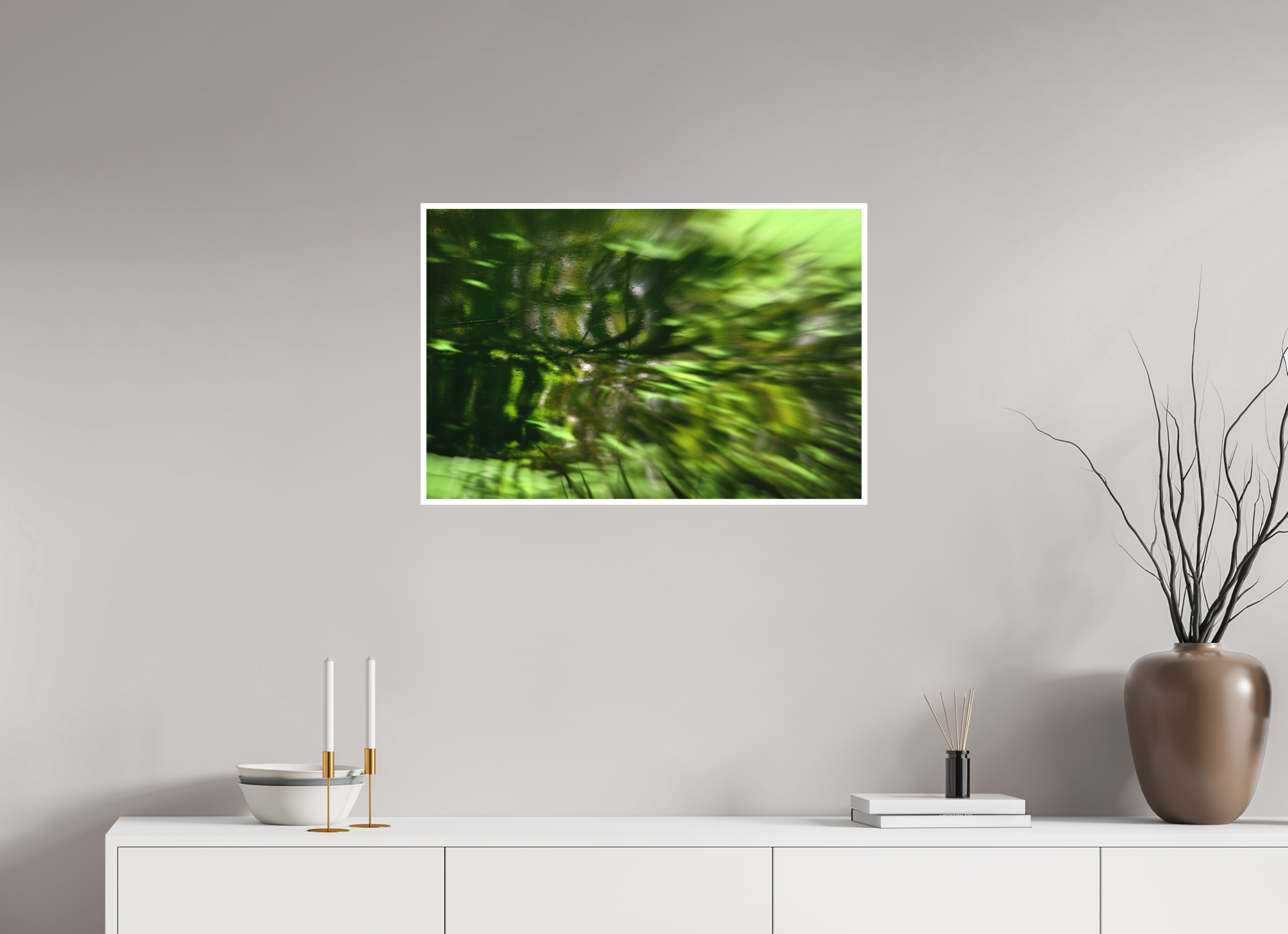 75 x 50 cm, Hahnemuhle Photo Rag 308gsm Gliclee Fine Art Paper GREEN MOOD