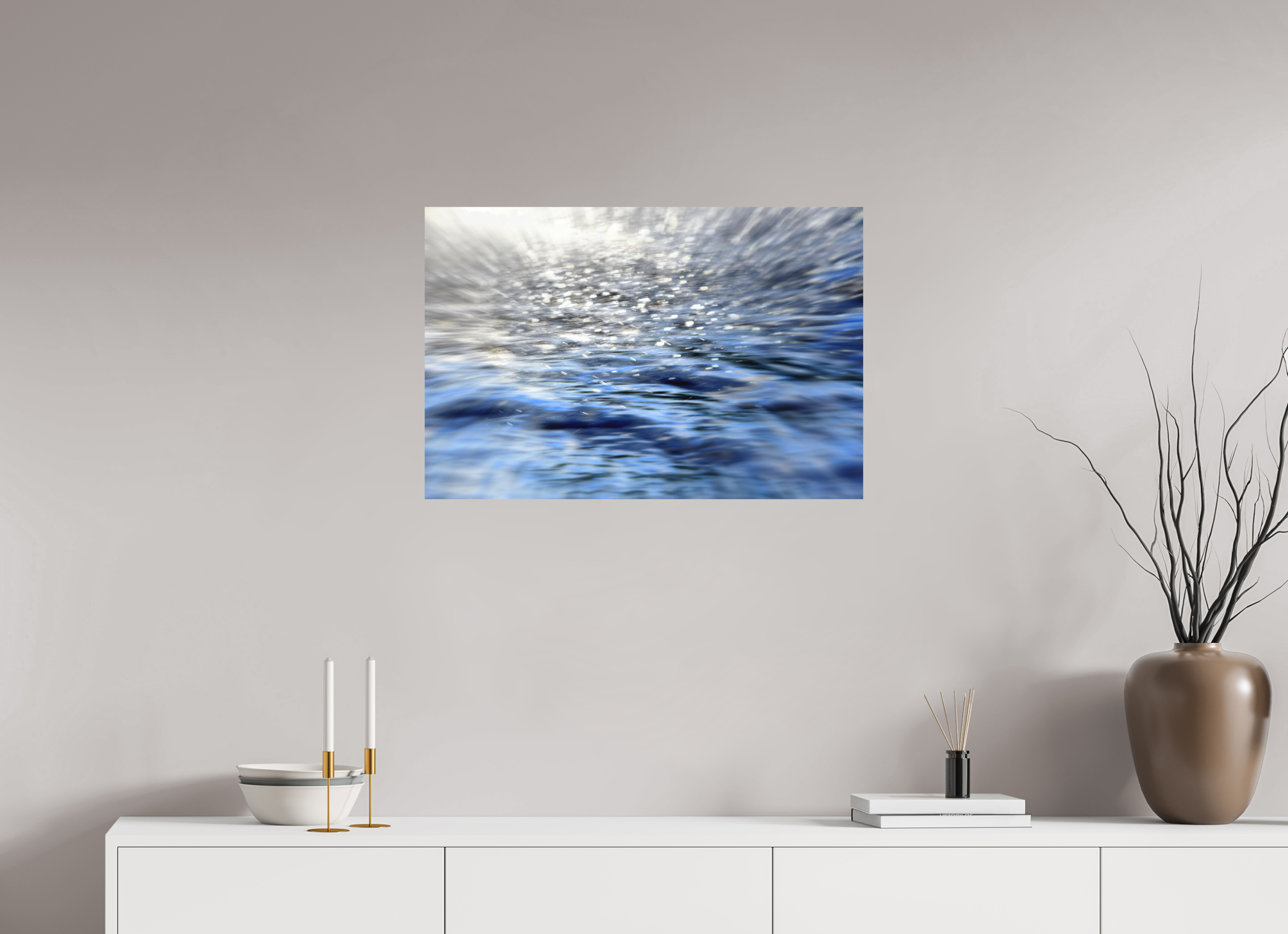 75 x 50 cm, Direct Print on Aluminium Dibond Colour FRESHNESS