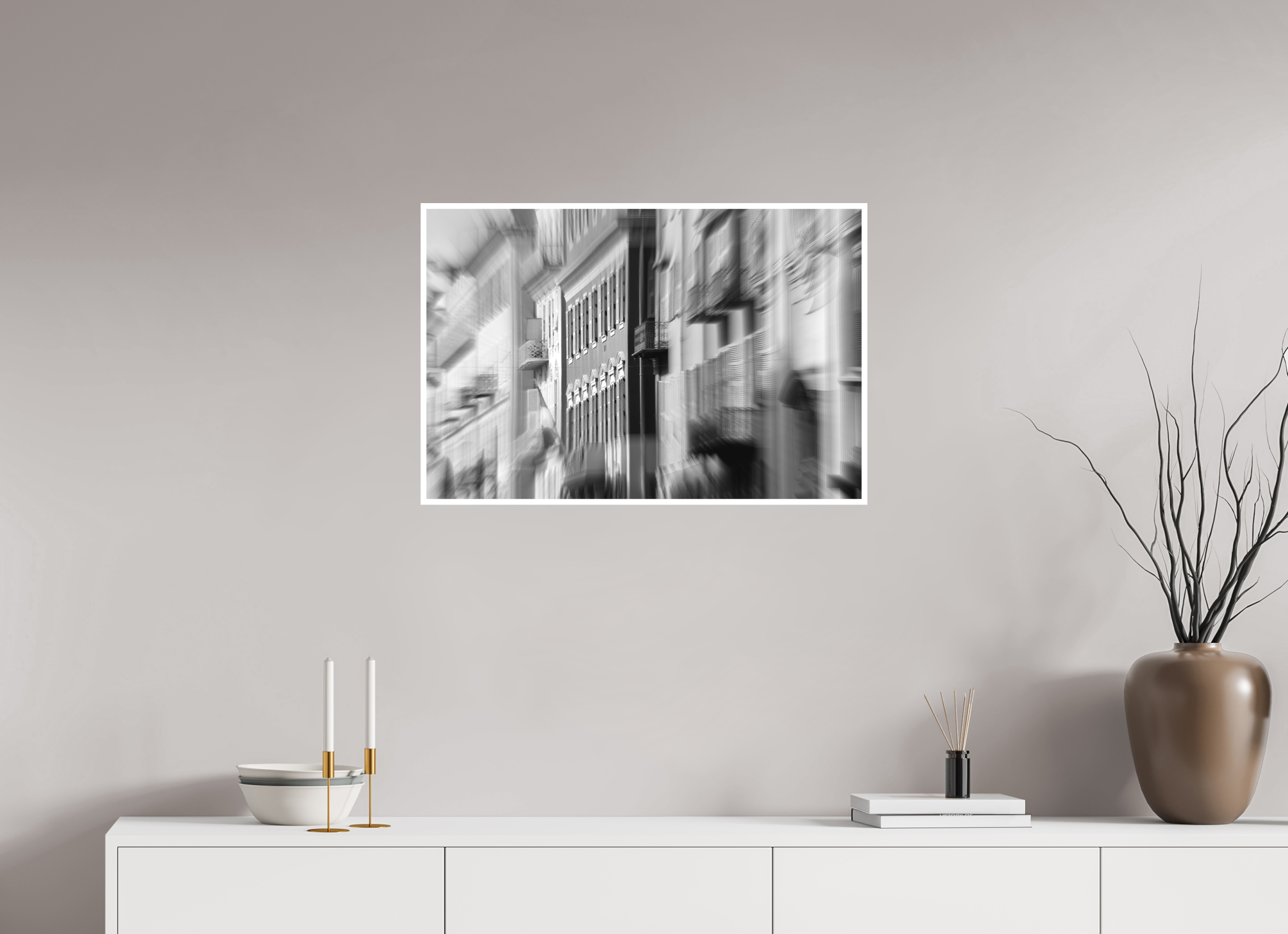 75 x 50 cm, Hahnemuhle Photo Rag 308gsm Gliclee Fine Art Paper ROW HOUSES